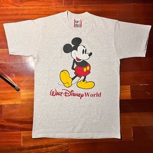 Disney Design Exclusive Mickey-Mouse Print Adult T-Shirt
